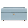 WOLF Heritage London Square Jewelry Box Ice Blue 315217