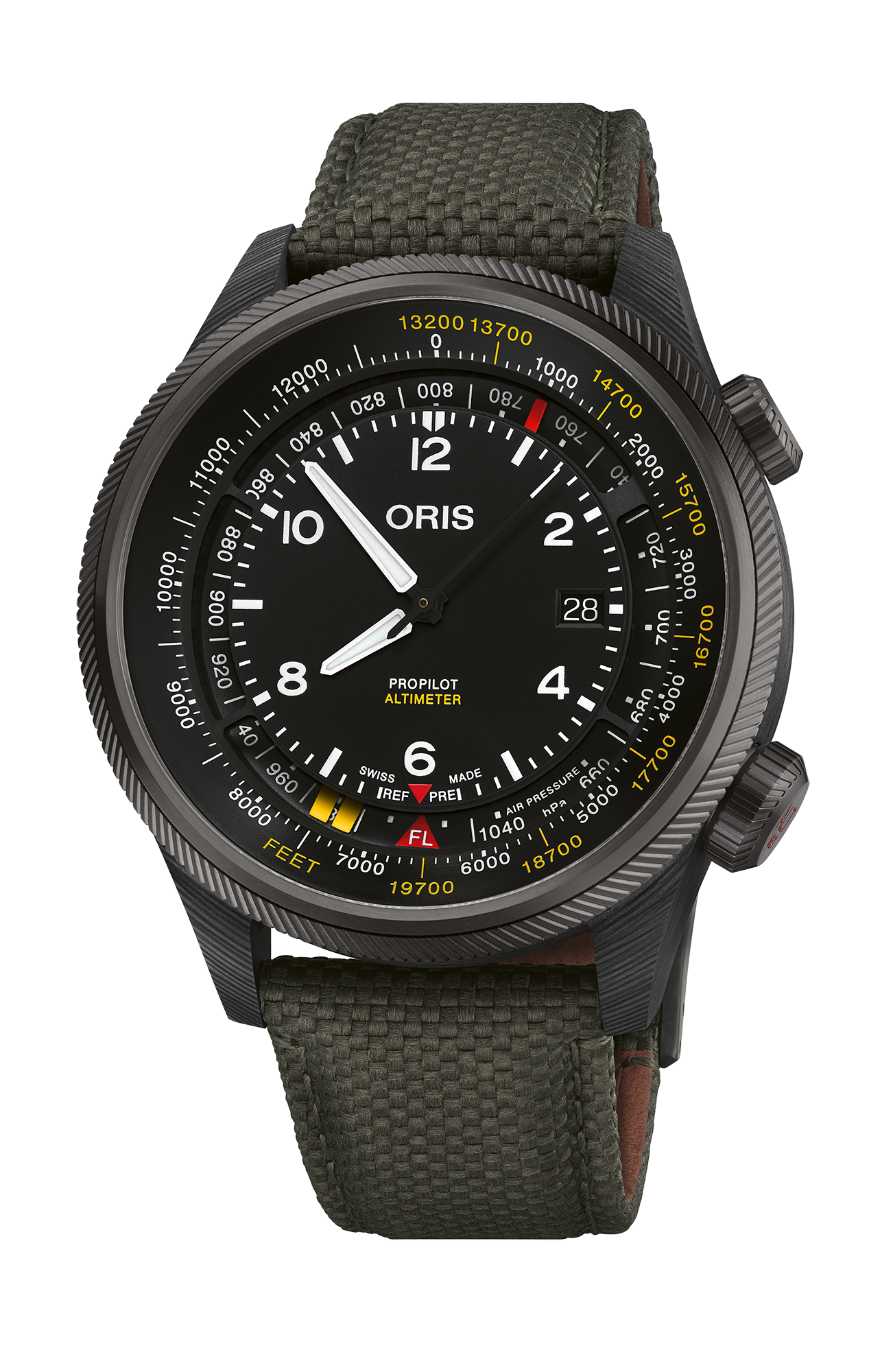 Oris ProPilot Altimeter - Feet Scale 01 793 7775 8734-Set official image