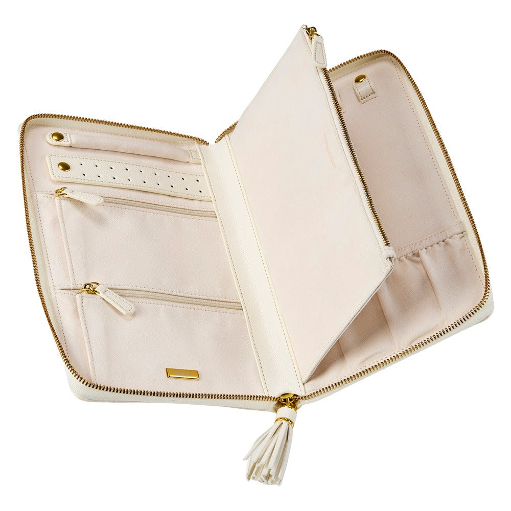 WOLF Lauren Large Portfolio Ivory 349252