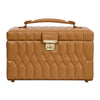 WOLF Lauren Medium Jewelry Box Caramel 349707