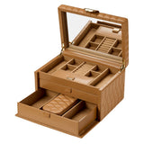 WOLF Lauren Medium Jewelry Box Caramel 349707