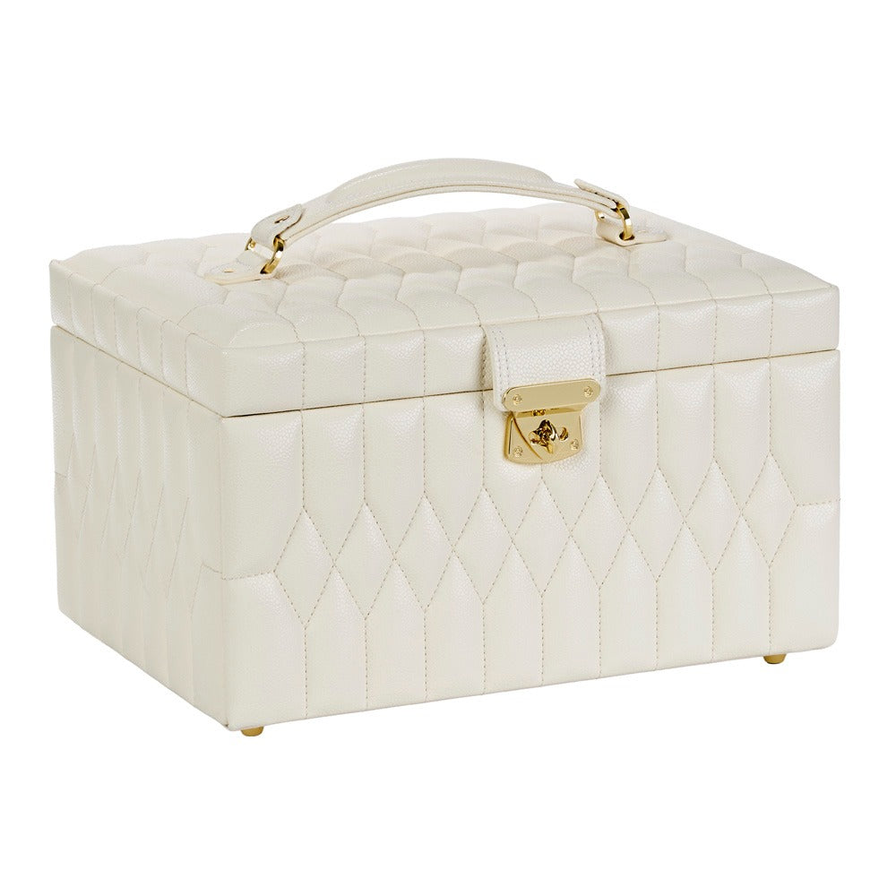WOLF Lauren Medium Jewelry Box Ivory 349752