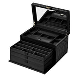 WOLF Lauren Large Jewelry Box Black 349802
