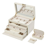 WOLF Lauren Large Jewelry Box Ivory 349852