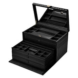 WOLF Lauren Extra Large Jewelry Box Black 349902