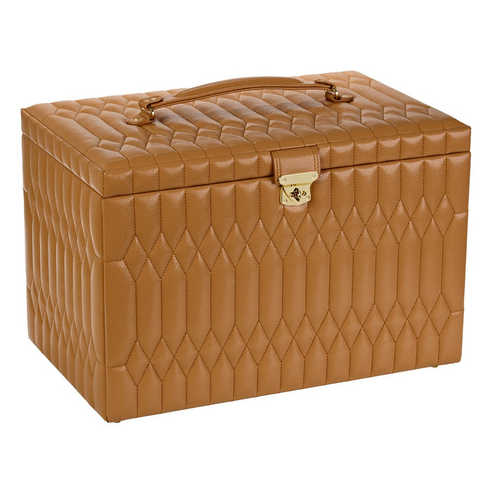 WOLF Lauren Extra Large Jewelry Box Caramel 349907