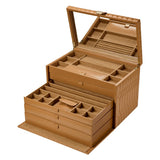 WOLF Lauren Extra Large Jewelry Box Caramel 349907
