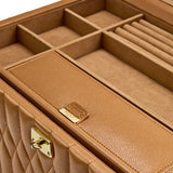 WOLF Lauren Extra Large Jewelry Box Caramel 349907