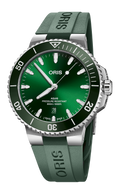 Oris Aquis Date 43.5mm Green Dial Men's Watch 01 733 7789 4157-07 4 23 37FC