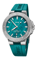 Oris Aquis New York Harbor Limited Edition II 43.5mm Green Dial Men's Watch 01 733 7789 4187-Set
