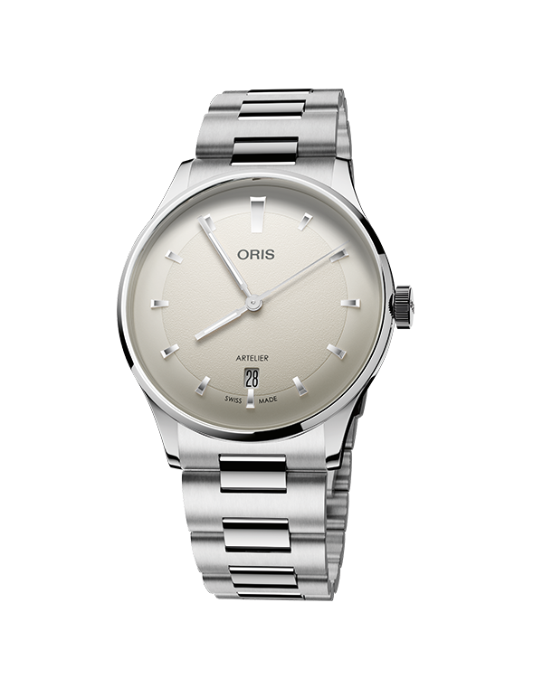 Oris Artelier Date 38mm White Dial Men's Watch 01 733 7810 4051-07 8 20 20