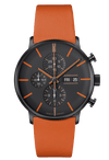 Junghans FORM A Chronoscope 42mm Matt Black Dial Men's Watch 27/4370.01