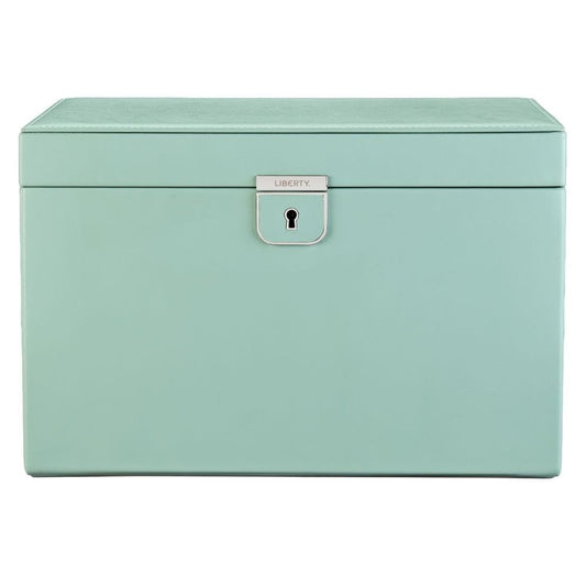 WOLF x LIBERTY Julia Interior Print Large Jewelry Box - Sage Green 381051
