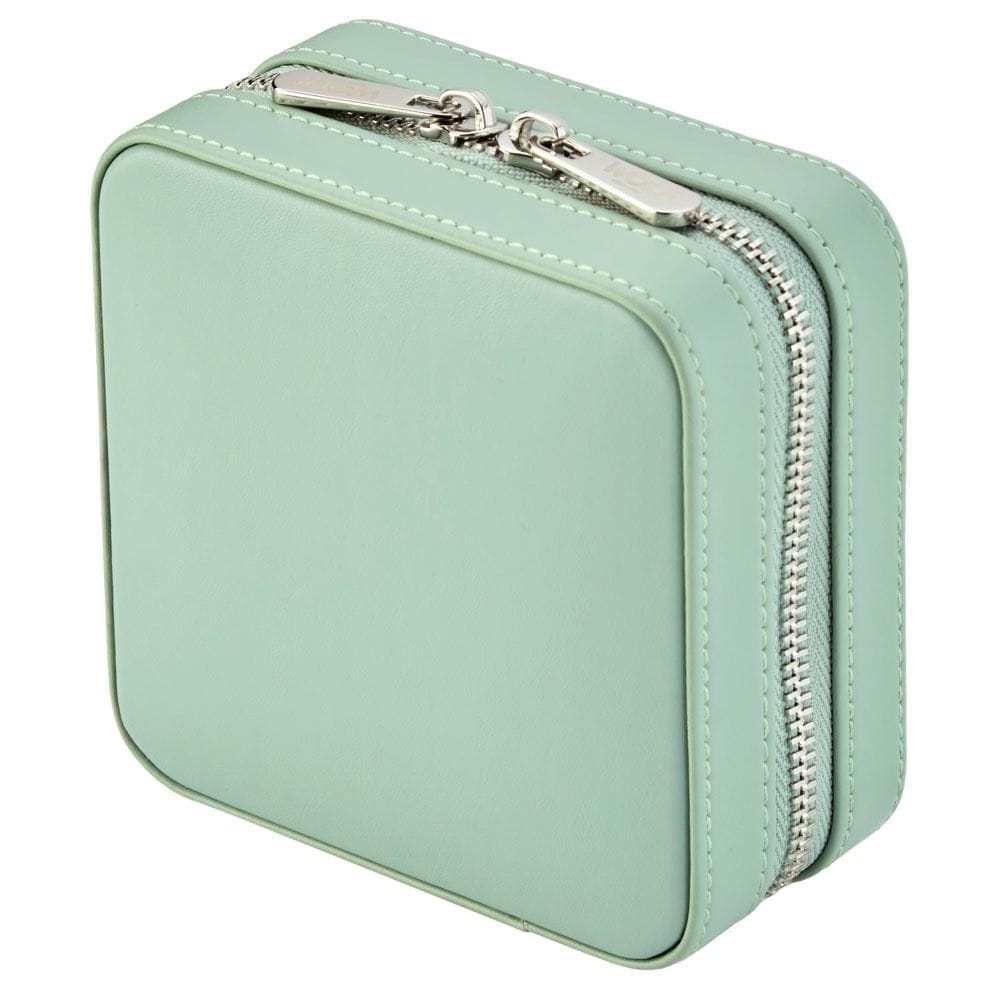 WOLF X LIBERTY Julia Interior Print Small Travel Jewelry Zip Case - Sage Green 381351