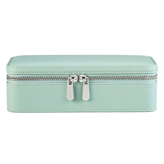 WOLF X LIBERTY Julia Interior Print Medium Jewelry Zip Case - Sage Green 381251