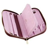 WOLF X LIBERTY Ianthe Travel Jewelry Portfolio - Burgundy 381427
