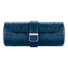 WOLF X LIBERTY All Over Ianthe Triple Watch Roll - Navy 381517