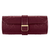 WOLF X LIBERTY Ianthe Triple Watch Roll - Burgundy 381527