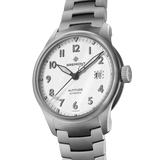 Bremont Altitude 39mm Date Brushed Silver Dial Men's Watch ALT39-DT-SS-SI-B