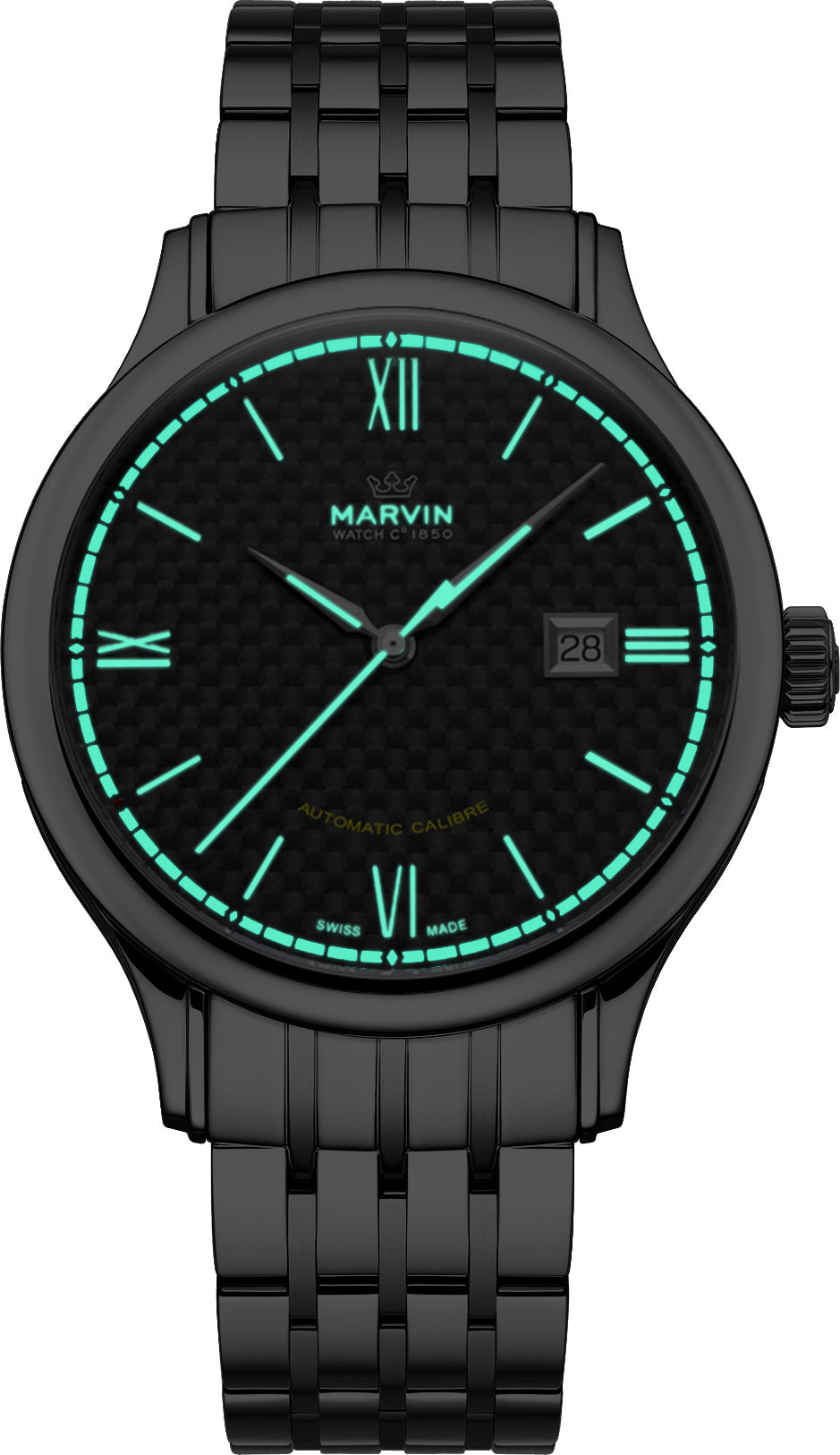 Marvin Expectation 41mm Black Dial Men's Watch M135.13.49.11