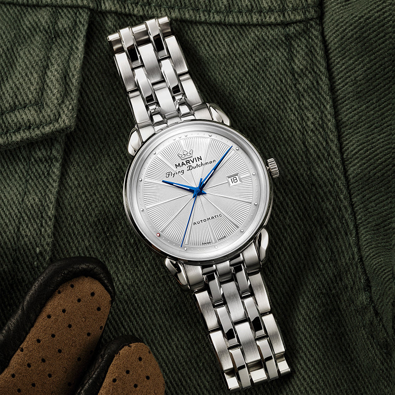 Marvin Other 41mm White Dial Men's Watch M158.13.31.11
