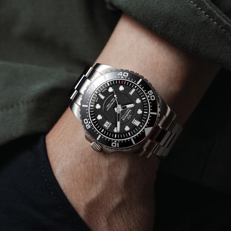 Marvin Other 40.5mm Black Dial Men's Watch M136.13.44.11.1