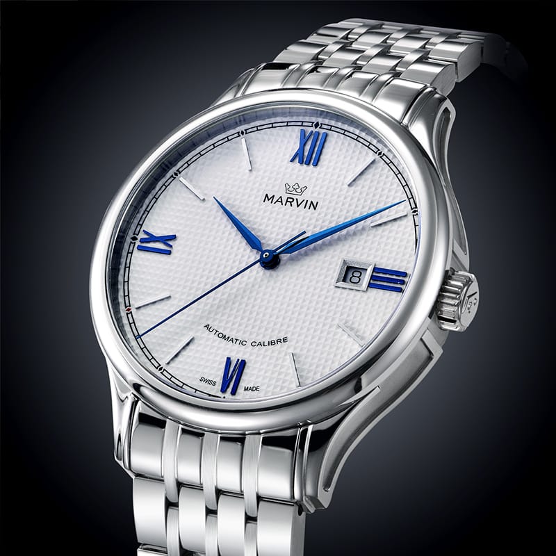 Marvin Malton Round 42mm White Dial Men's Watch M117.13.23.11