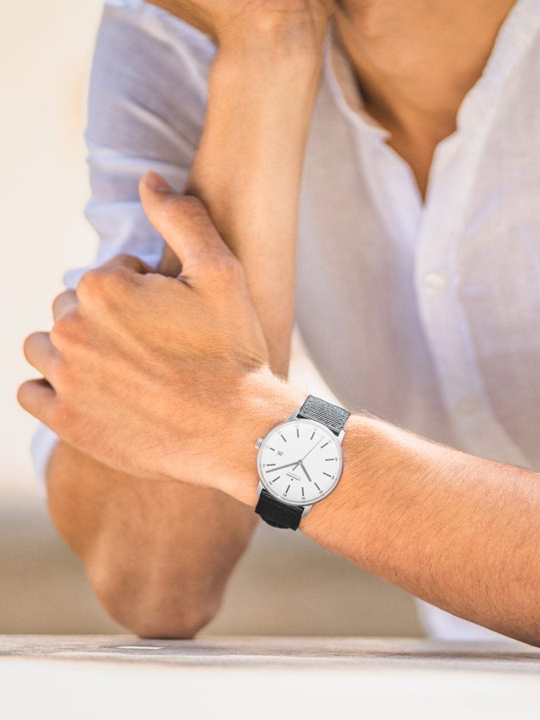 Junghans FORM A Titan 40mm Matt Silver Dial Men's Watch 27/2000.00