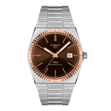 Tissot PRX Gold 40mm Graded Brown-Black Dial Men's Watch T9314074129100