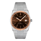 Tissot PRX Gold 40mm Graded Brown-Black Dial Men's Watch T9314074129100