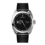 Bremont Terra Nova 40.5mm Jumping Hour Black Lacquered Dial Men's Watch TN40-JH-SS-BK-L-S