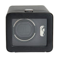 WOLF Windsor Single Watch Winder With Cover Black 4525029
