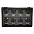 WOLF Heritage Oxford 8 Piece Watch Winder Black 456902
