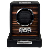 WOLF Heritage Macassar Single Watch Winder Black 457056