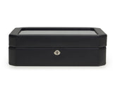 WOLF Windsor 10 Piece Watch Box Black/Purple 458403