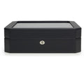 WOLF Windsor 15 Piece Watch Box Black 4585029