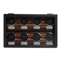 WOLF Heritage Macassar 8 Piece Watch Winder Black 459356