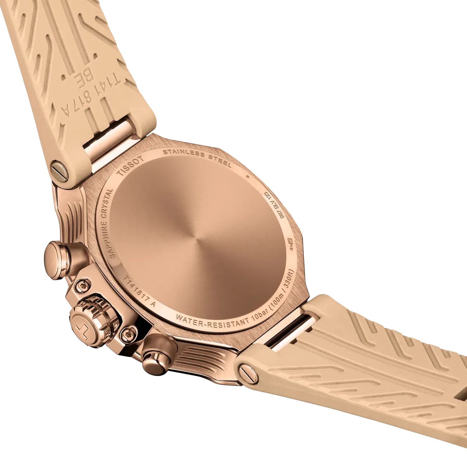 Tissot T-RACE 38mm Nude Dial Men's Watch T1418173750100