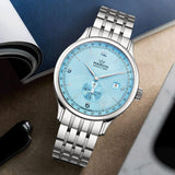 Marvin Other 41mm Ice Blue Guilloché Dial Men's Watch M135.13.04.11