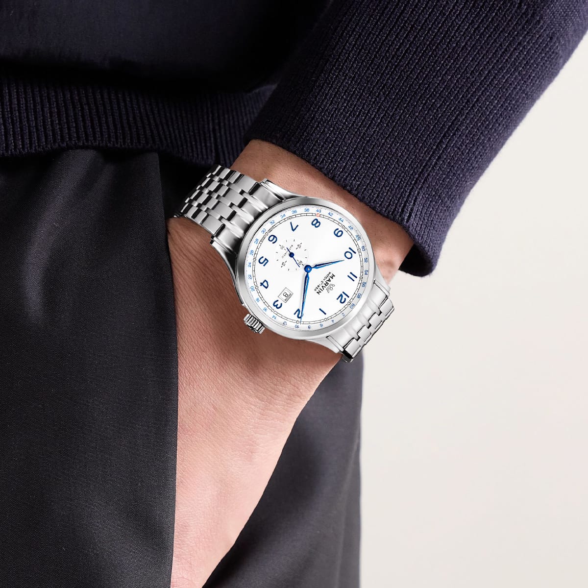 Marvin Expectation 41mm White Dial Men's Watch M165.13.25.11