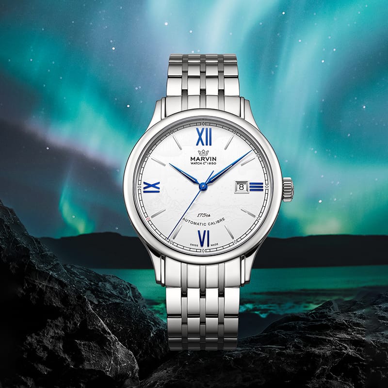 Marvin Origin 41mm White Dial Men's Watch M117.13.95.11
