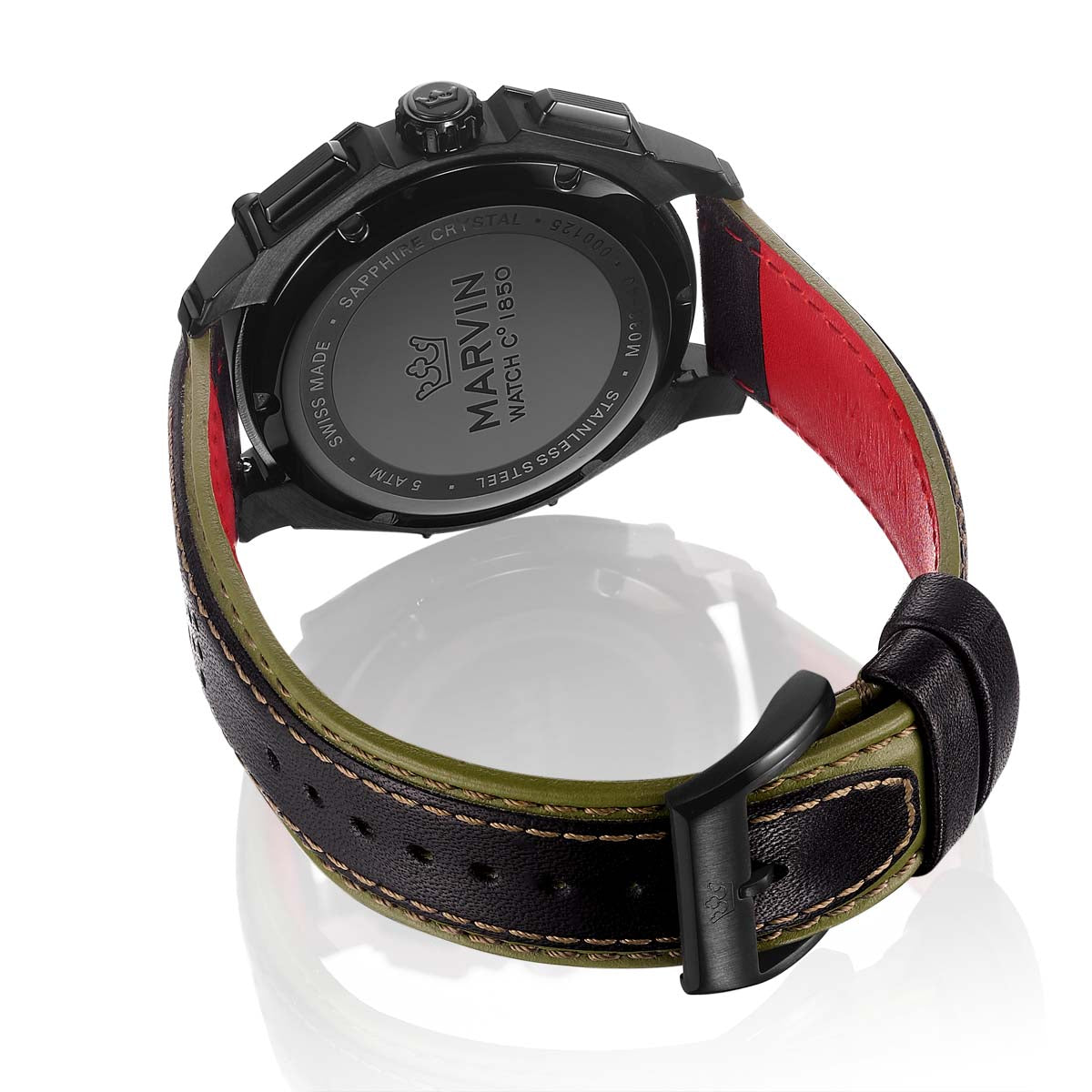 Marvin Other 45mm Black Dial Men's Watch M033.24.84.97