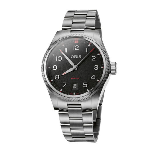 Oris ProPilot Date 41mm Black Dial Men's Watch 01 733 7805 4164-07 8 20 04LC