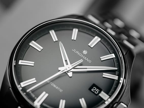 Junghans Meister S Automatic 36mm Black Dial Men's Watch 27/4580.44