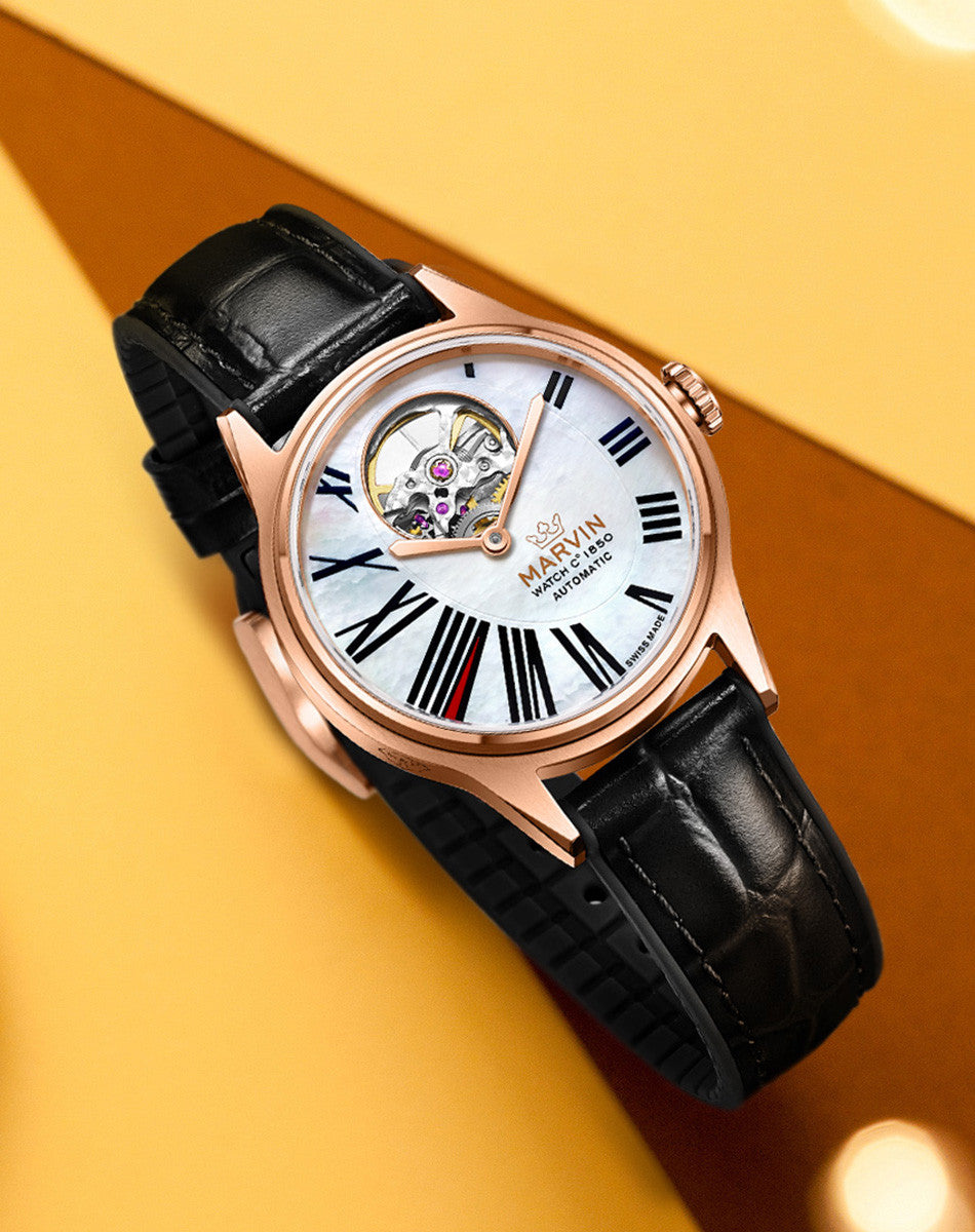 Marvin DN8 43mm Mother of Pearl Dial Men's Watch M111.52.22.74