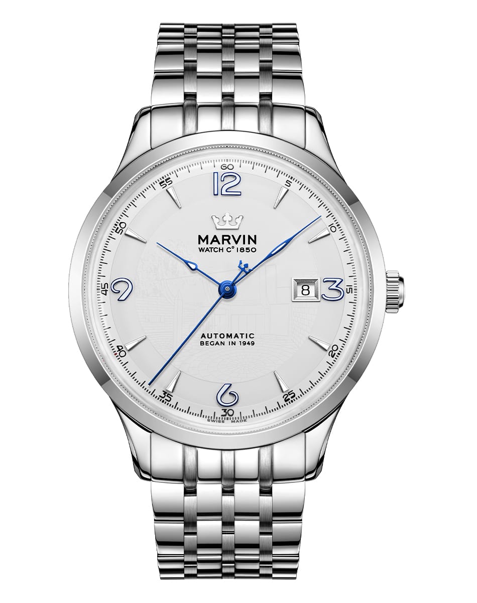 Marvin Expectation 41mm White Dial Men's Watch M165.13.92.11
