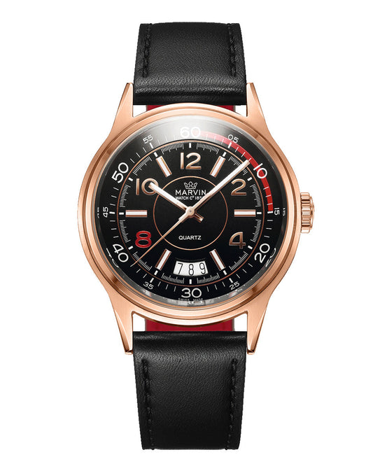 Marvin DN8 41mm Black Dial Men's Watch M037.53.43.64