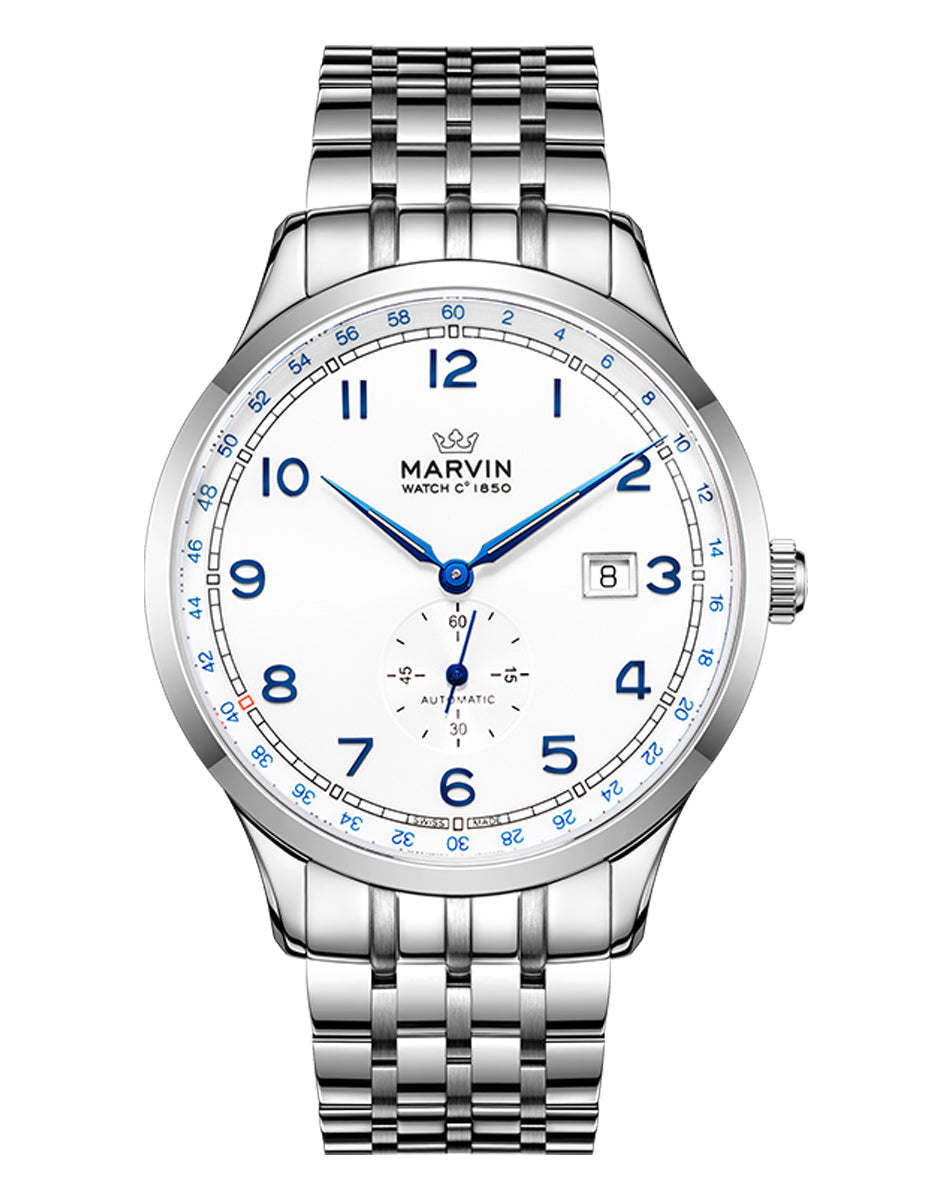 Marvin Expectation 41mm White Dial Men's Watch M165.13.25.11