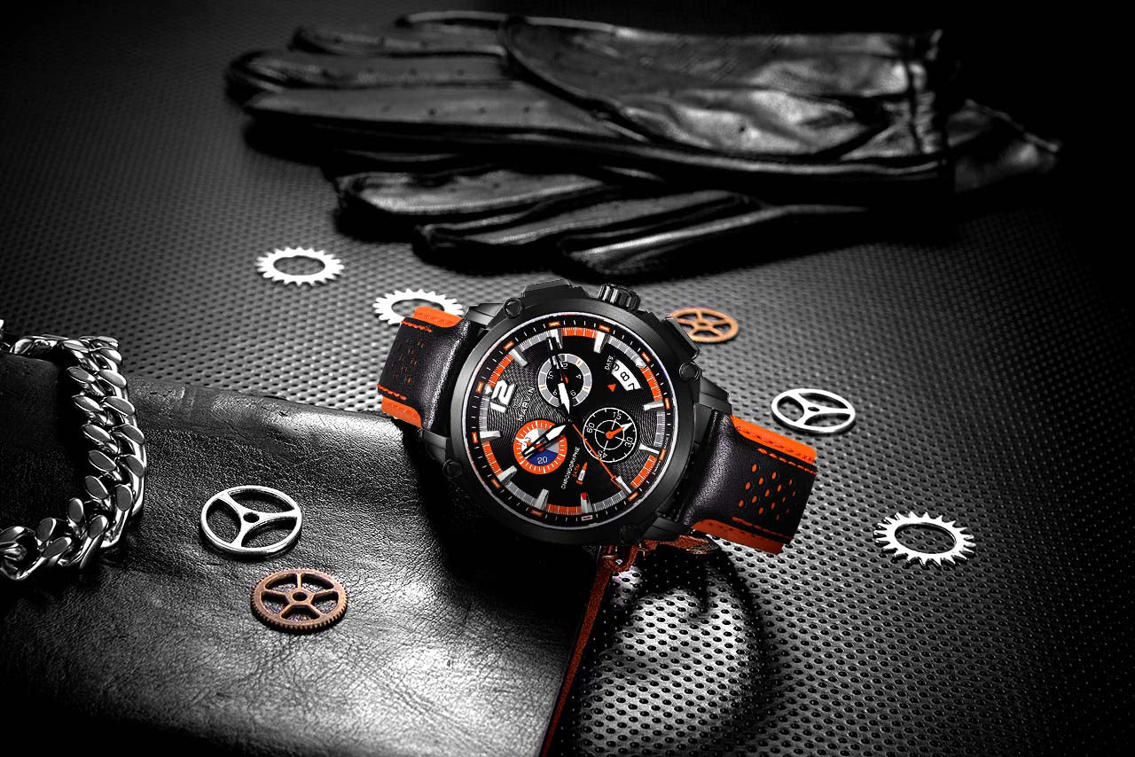 Marvin Other 45mm Black Dial Men's Watch M033.24.64.96
