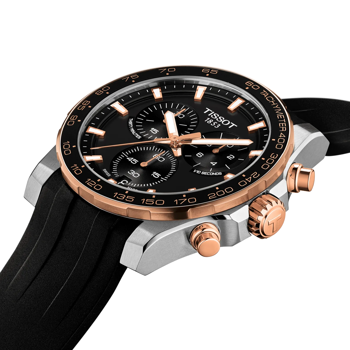 Tissot Supersport Chrono 42mm Black Dial Men's Watch T1254172705100